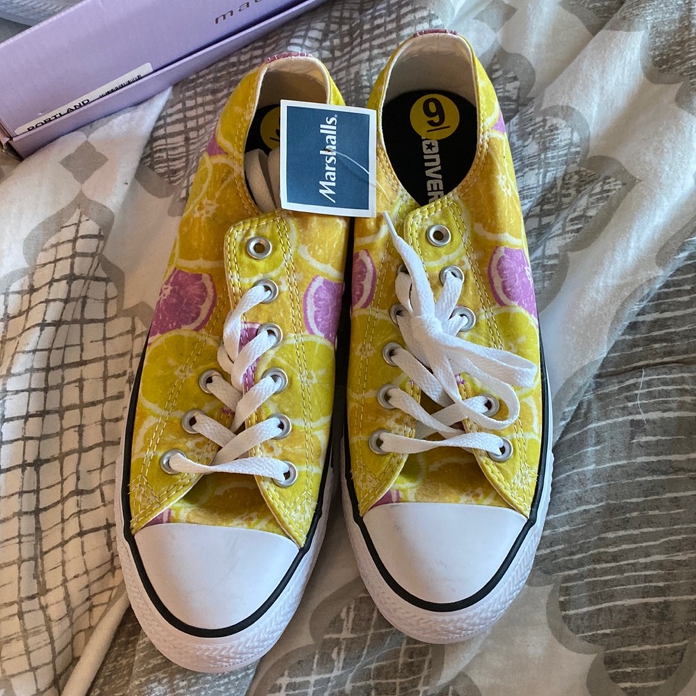 Lemon Converse Sneakers